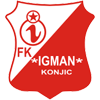 NK Igman Konjic vs FK Sloga Doboj Prédiction, H2H et Statistiques